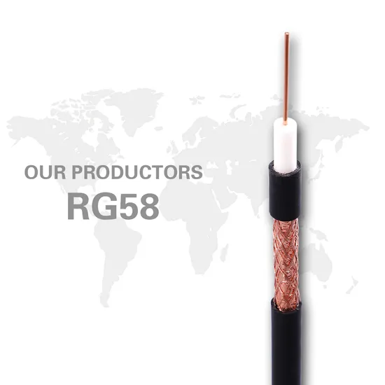 CCTV Cable 75ohm Rg Coaxial Cable Series RG6 / Rg58 / Rg11 / Rg59